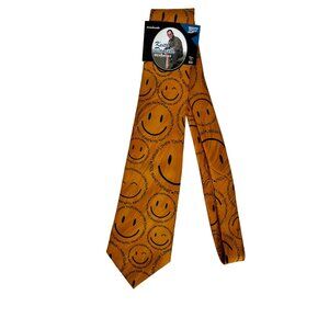 Keith Daniels Tie Jesus Loves You Necktie Menswear Orange New